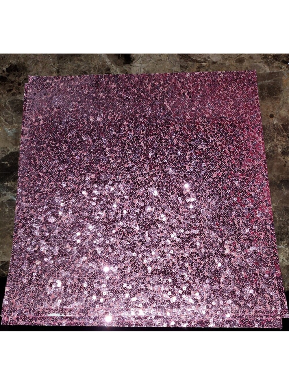 4 PINK SEQUIN CARDSTOCK SHEETS